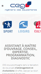 Mobile Screenshot of c-e-g.fr